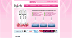 Desktop Screenshot of biofade.com